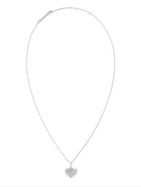Kendra Scott Sterling Silver & Diamond Ari Heart Pendant Necklace